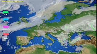 Precipitation forecast Europe // modelrun: 00h UTC 2020-05-26