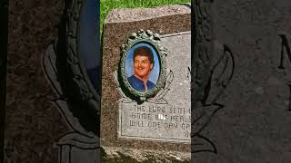 &quot;The lord sent us an Angel...&quot; epitaph poem gravestone in cemetery