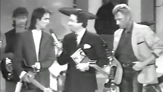 Johnny Hallyday  Je t&#39;attends &amp; JeanJacques Goldman  La vie par procuration ChampsÉlysées, 1986
