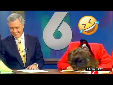 News Anchors Can't Stop Laughing. Funniest News Bloopers of the Decade #2.