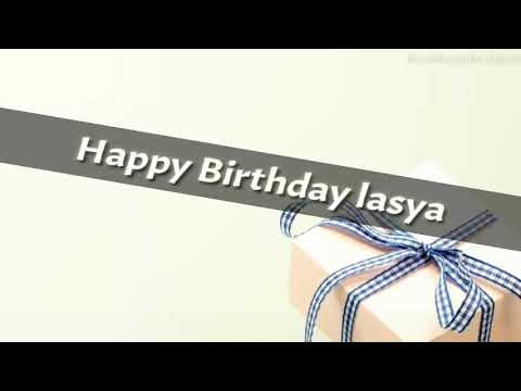 Happy birthday lasya