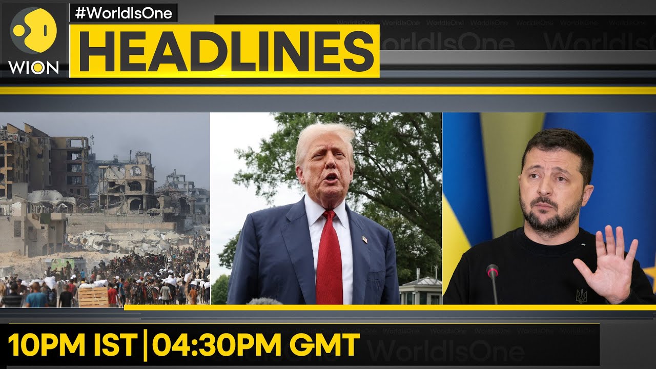 Trump to greet Putin at plane in Alaska |  Pakistan: 5 Killed in relief chopper crash|WION Headlines