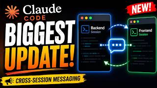 Claude Code Just Got a HUGE Update! (Cross Session Messaging)