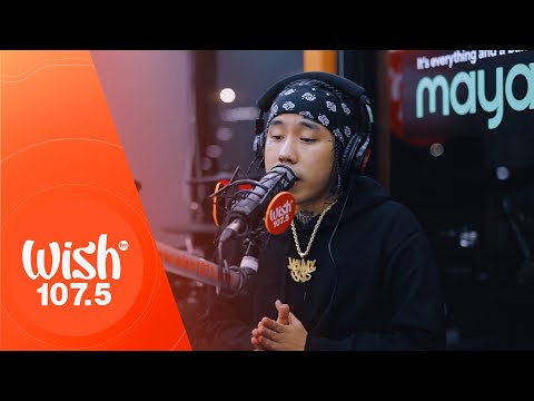 Shanti Dope performs "Maya" LIVE on Wish 107.5 Bus