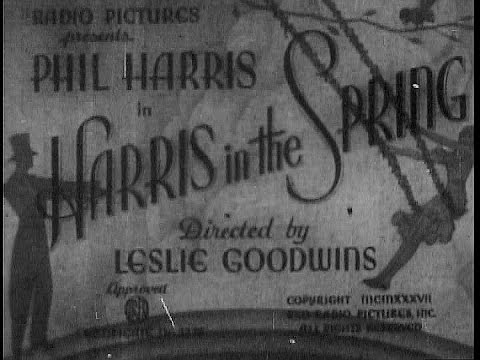 HARRIS IN THE SPRING  1937 Phil Harris