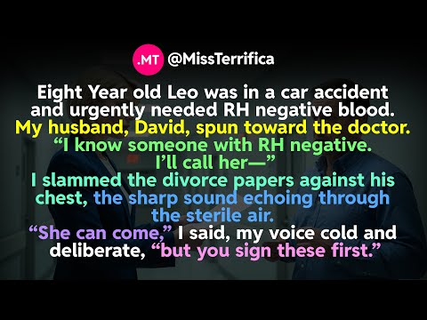 Eight Year old Leo was in a car accident and urgently needed RH negative blood...