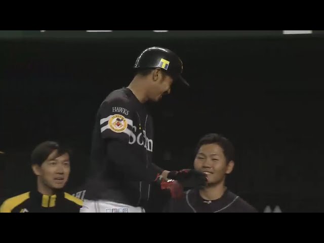 【2回表】ホークス・今宮 鷹キラーのライオンズ・岸から貴重な追加点となる犠牲フライを放つ!! 2016/4/12 L-H