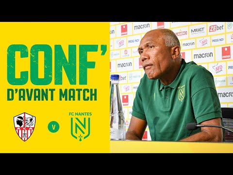 Antoine Kombouaré avant AC Ajaccio - FC Nantes