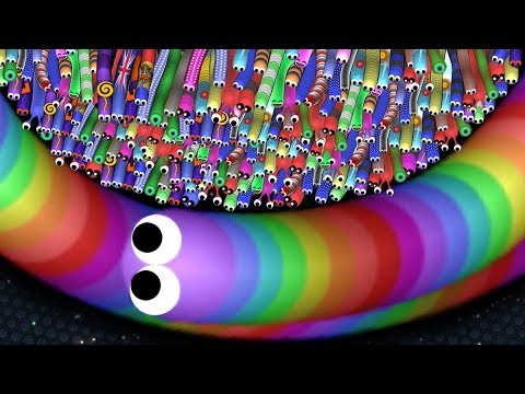 Slither.io 1 Troll Hacker Snake vs 97179 Snakes Epic Slitherio Gameplay!