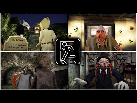 Escape Endings | Ice Scream ⚔️ Granny Chapter 2 ⚔️ Mr.Meat ⚔️ Erich Sann