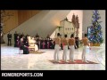 Circus Trapezists Perform For Pope Benedict XVI In The General Audience