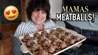 My Mom's YUMMY MEATBALL Recipe !!
