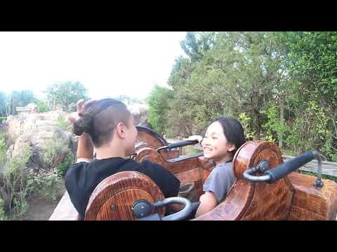 4K Seven Dwarfs Mine Train Roller Coaster POV Full Ride Walt Disney World Magic Kingdom
