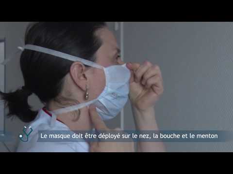 Masque respiratoire en tissu - lavable - catégorie 1 - AFNOR Chanteclair