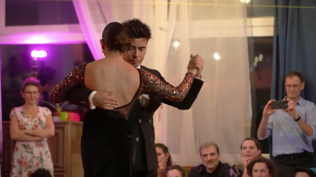 Roxana Suarez & Sebastián Achával dance Podesta's Lloran Las Campanas at le Fleuve, 17.9.22