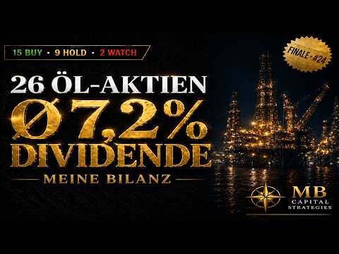 Upstream-Finale: 26 &Ouml;l- & Dividendenaktien im Vergleich 2026 Thumbnail
