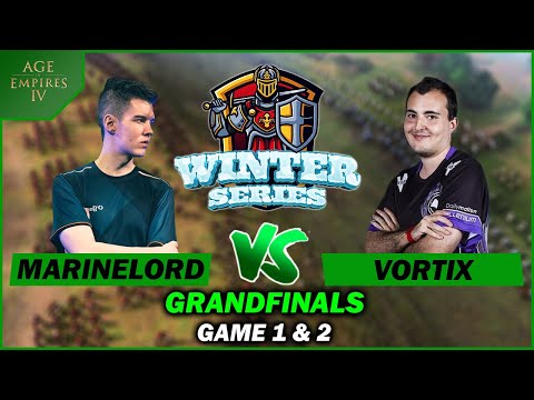 Age of Empires 4 - MarineLorD vs VortiX - EGC Winter Series 3 - Game 1 & 2