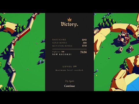 Thronefall Quest E Victory Guide on Uferwind Map: Regenerating Health Challenge