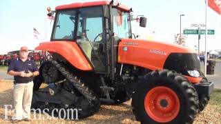 preview picture of video 'New Kubota Tracked M Series Tractors at the Farm Progress Show.  M126X'