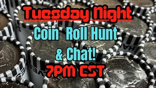 🔴 2/3/26 Tuesday Night Coin Roll Hunt & Chat! Can we find silver in these half dollars?