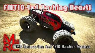 FMS FMT10 4x4 – First Drive & Review of This Beastly Basher 1/10 Monster Truck!