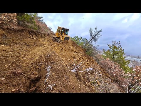 Long Section Working Video of Predatory Bulldozer Caterpillar D7G #bulldozer #caterpillar #dozer