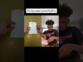 Flying paper butterfly🦋😳