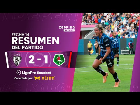 Independiente del Valle 2 - 1 Mushuc Runa  / Fecha 14 / LigaPro Ecuabet conectada por Xtrim