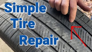 How To Fix a Slow Leaking or Flat Tire at Home