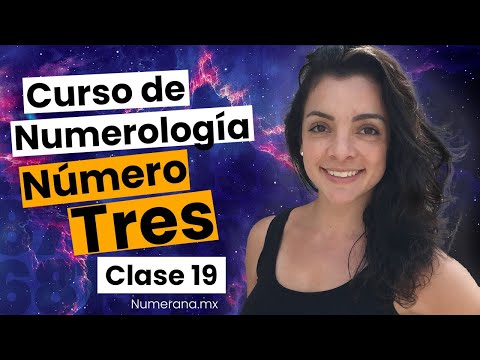 ¿QUÉ significa el NÚMERO 3 para la NÚMEROLOGIA? 🌌 Curso de NUMEROLOGÍA