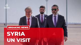 UN Secretary-General Visits Damascus in First Syria Trip Since 2009