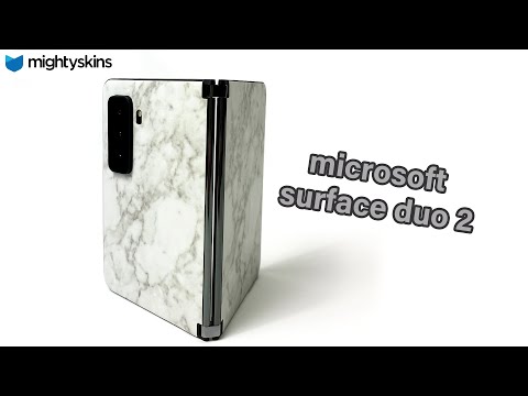 How-To Guide: Surface Duo 2 Skin Installation | MightySkins