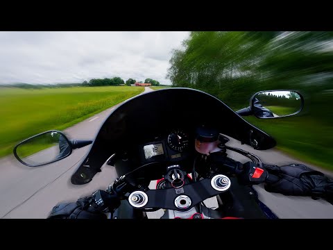 10 min of uncut riding | Honda CBR 929 RR