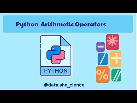 Python Tutorial Episode 21 Python Operatorspart I Python Arithmetic Operators