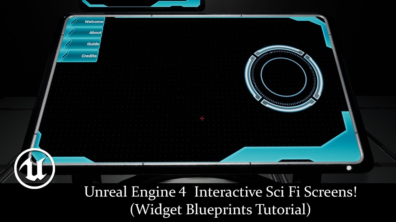 Unreal Engine 4 Interactive Sci Fi Screens! (Widget Blueprints Tutorial)
