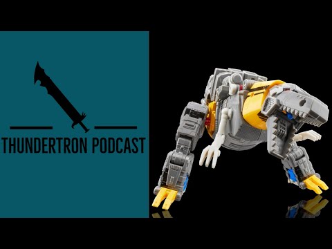 Thundertron Podcast: Transformers Comic Edition Leader Class Grimlock Revealed (Thoughts)