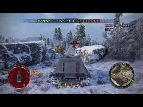 ZeaK10zj Jg Pz E100 Sniper shot!! (World of Tanks Console)