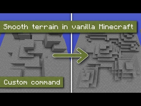EPIC Vanilla Minecraft Terrain Trick!