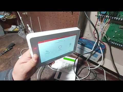 Vista 21IP with 2 keypads