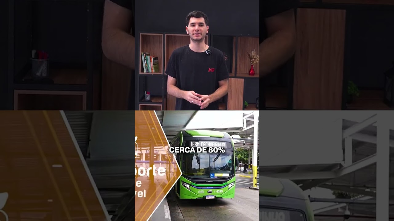 Ônibus elétricos dobram no Brasil