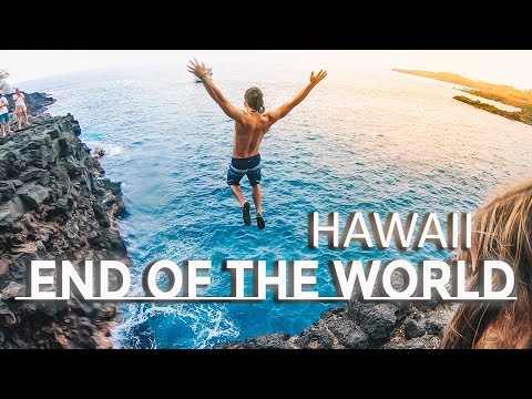 EXTREME CLIFF JUMPING- END OF THE WORLD, HAWAII
