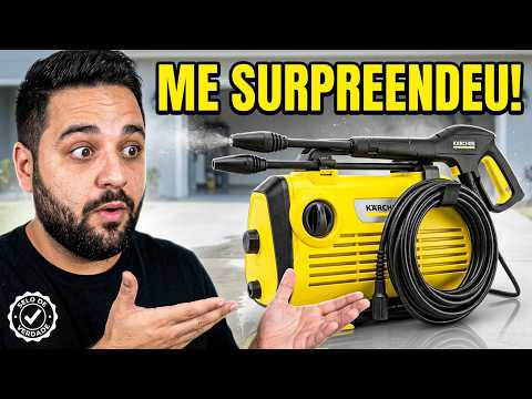 Lavadora de Alta Pressão Elétrica Horizontal Kärcher VALE APENA?