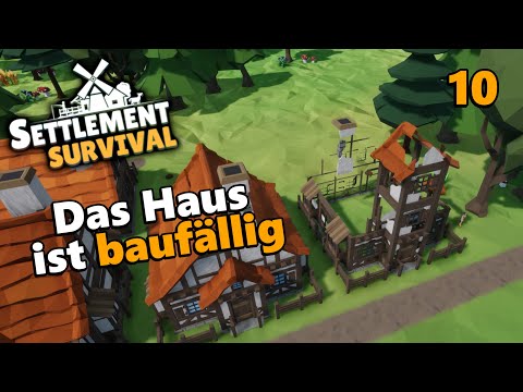 Das baufällige Haus wird Repariert 》Settlement Survival ► S1E10