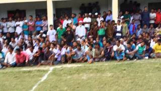 preview picture of video 'huge crowd in a village football match at Kapsia'