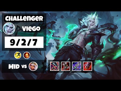 Viego Mid 11.10 Challenger Gameplay S11 (9/2/7) - EU