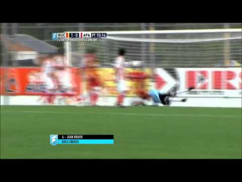 Gol de Bravo. Boca Unidos 1 - Atl. Paraná 0. Fecha 16, B Nacional 2015. FPT.