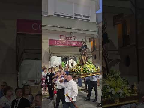 Encuentro entre San Roque y la Virgen de la Asunción