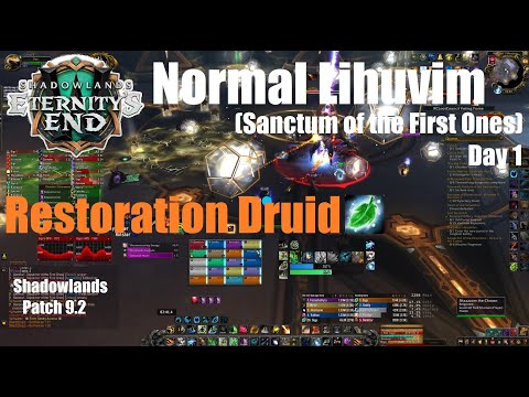 Normal Lihuvim - Restoration Druid PoV - Sepulcher of the First Ones - World of Warcraft Shadowlands