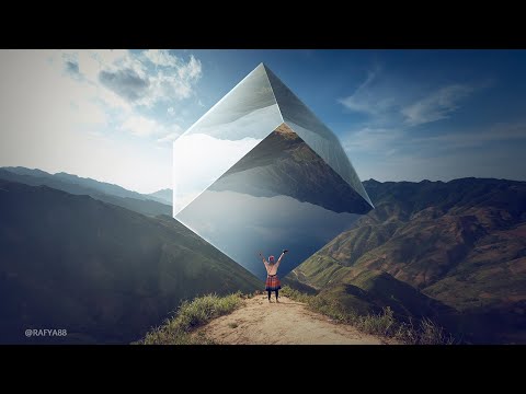 Neon Glow Effect Portrait Photoshop Tutorial