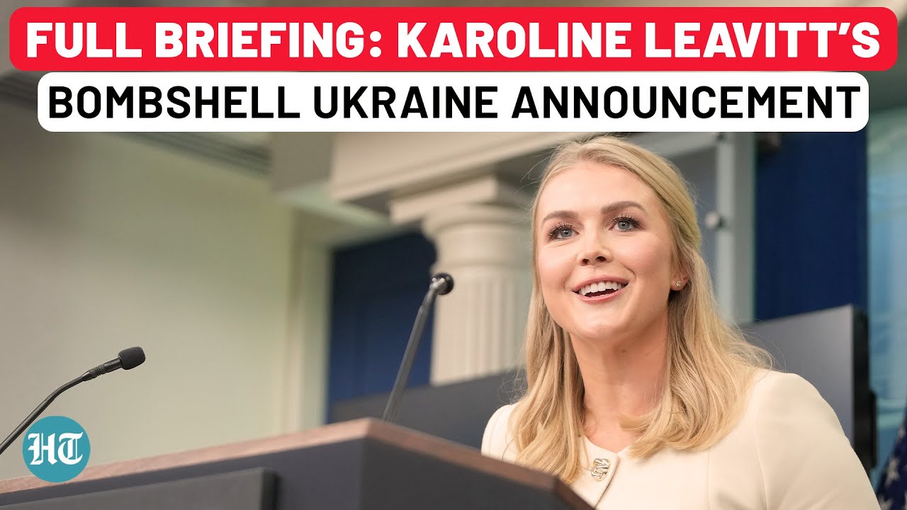 After Trump-Zelensky Call, Karoline Leavitt Makes Big Announcement On Ukraine Ceasefire | Full Video